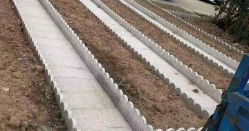 鹤壁芝麻白花边石