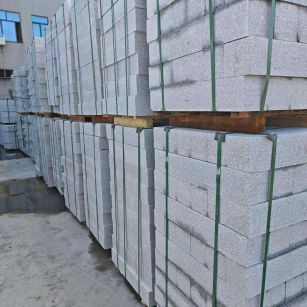 鹤壁芝麻白路牙石，路侧石