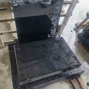 鹤壁花岗岩墓碑石 墓碑 套墓