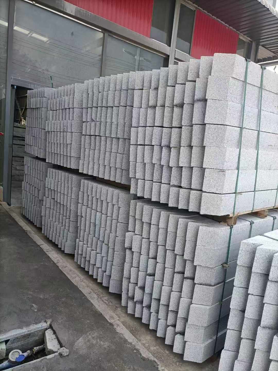鹤壁芝麻白树围石 树池