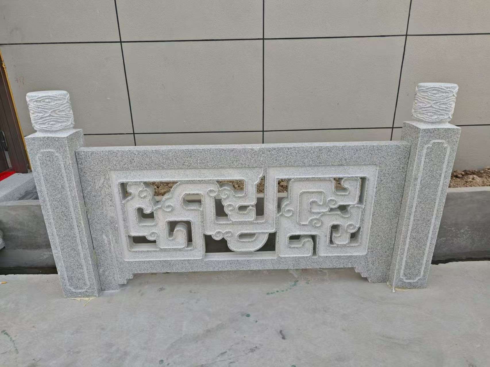 鹤壁芝麻白河道栏杆 桥栏杆